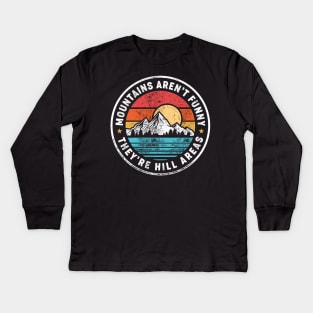 Hill Areas Kids Long Sleeve T-Shirt